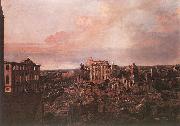 Bernardo Bellotto Ruines de la Pirnaische Vorstadt a Dresde France oil painting artist